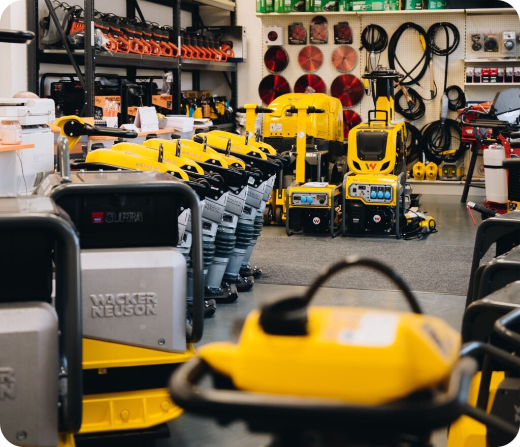 Prodej, půjčovna a servis stavební techniky Wacker Neuson | VMP Hradec Králové