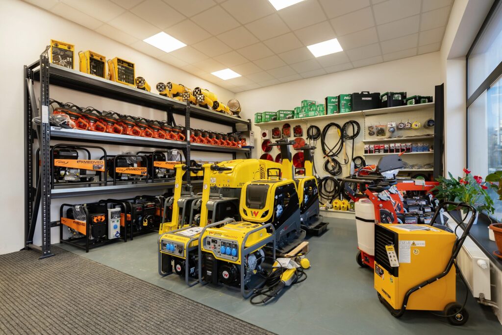 Prodej, půjčovna a servis stavební techniky Wacker Neuson | VMP Pardubice